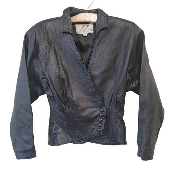 Wilson Leather Jackets & Blazers - Authentic Vintage Black Leather Jacket